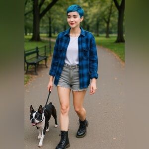 Animale Jeans Grey Denim Shorts Women’s 44 (equivalent to 14) Brazil, Revolve